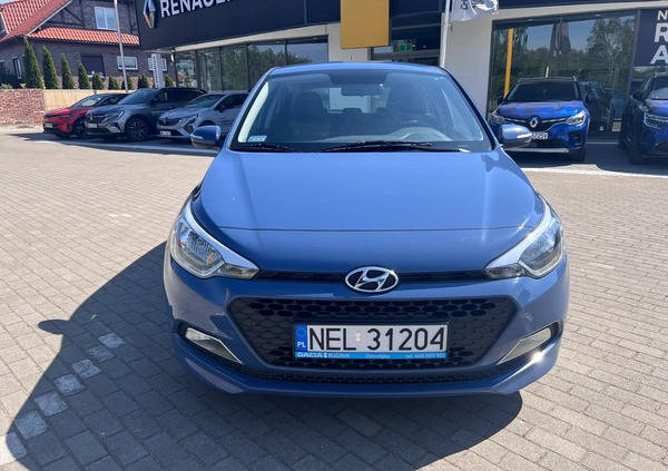 Hyundai i20 cena 38900 przebieg: 116579, rok produkcji 2017 z Sopot małe 106